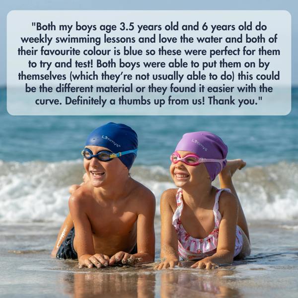 Limmys Premium Kids Swim Goggles - Blue