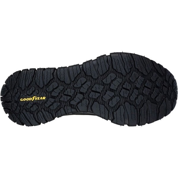 Skechers Arch Fit Road Walker Vernal Suede Men's Charcoal/Black Hiking Boots