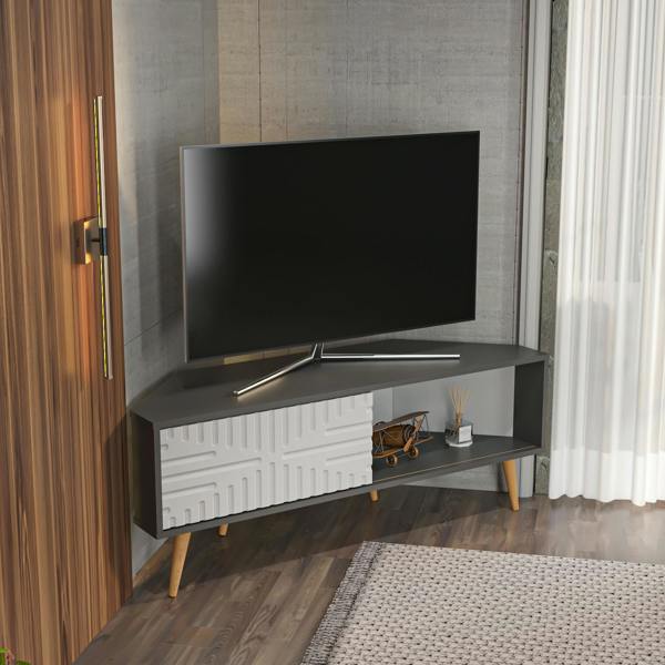 Decorotika Mora Modern Tv Stand TV Cabinet for TV's up to 63"