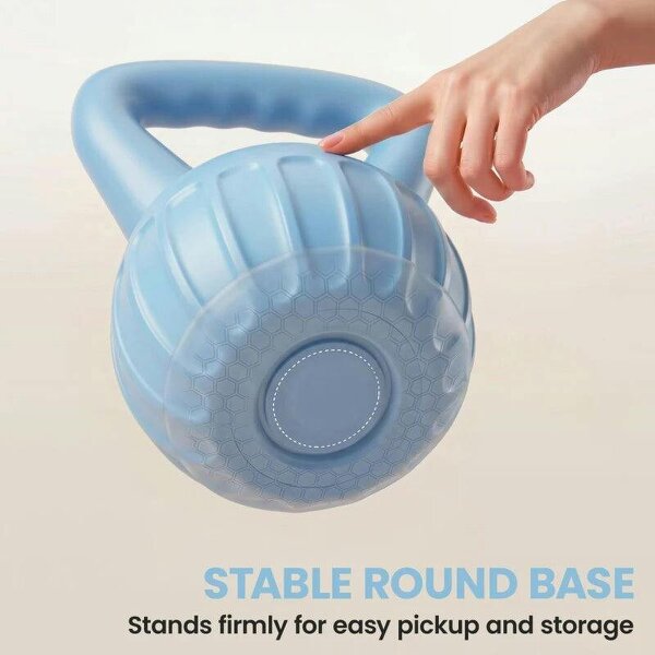 Kettlebell for Strength Training Kettle Bell with Non-Slip Handle 6 kg Blue
