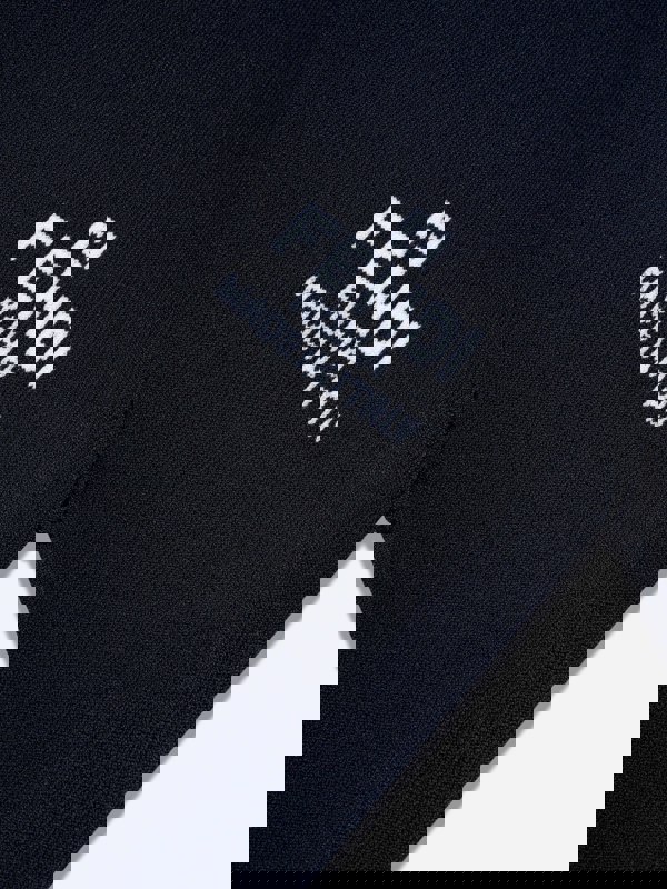 Fendi Kids Fendi Girls Logo Dress in Navy