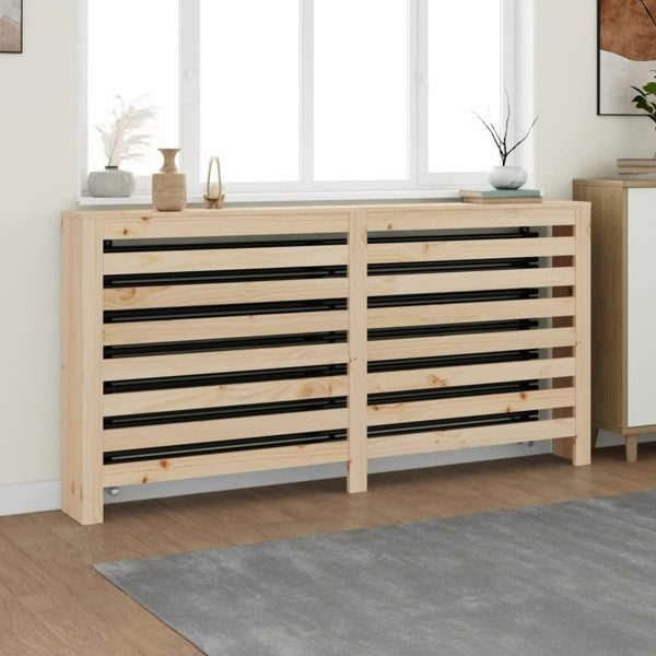 Berkfield Radiator Cover 169x19x84 cm Solid Wood Pine
