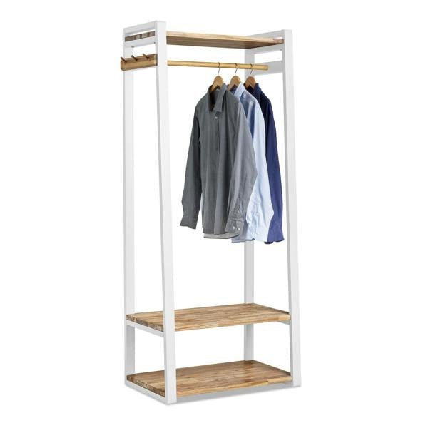 Florence Open Wardrobe with Shelves