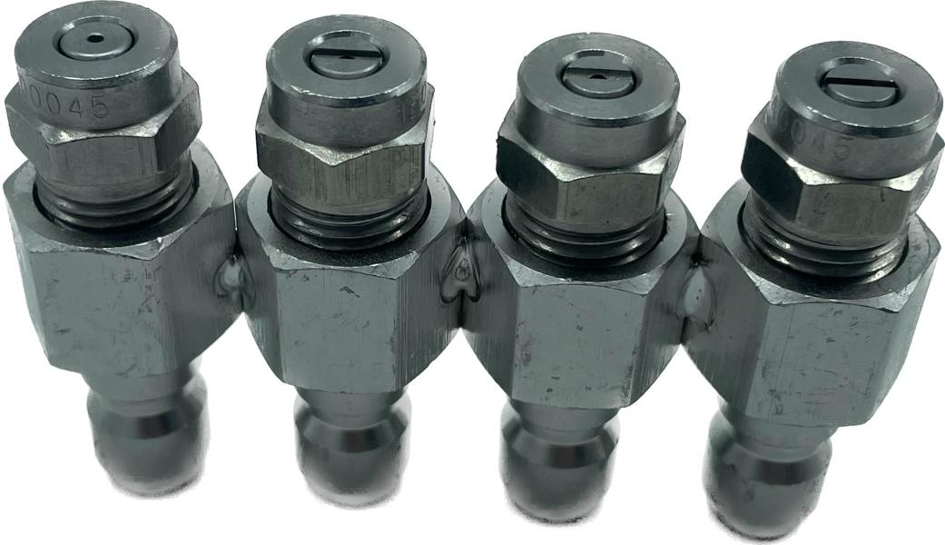 Equip2clean Quick release J-Rod Nozzle Holder 045 - Stainless Steel (Quad Jet)