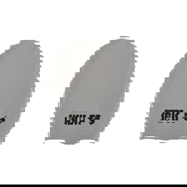 Arena Unisex Adult Classic Silicone Swim Cap - Silver/Black - 