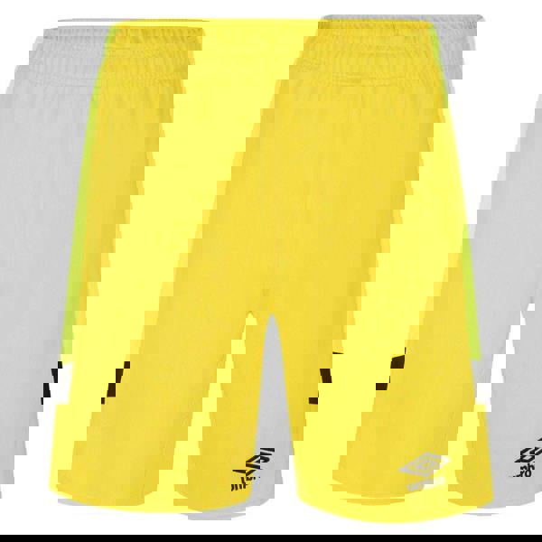 Umbro Mens Goalkeeper Shorts - Yellow/Black - 