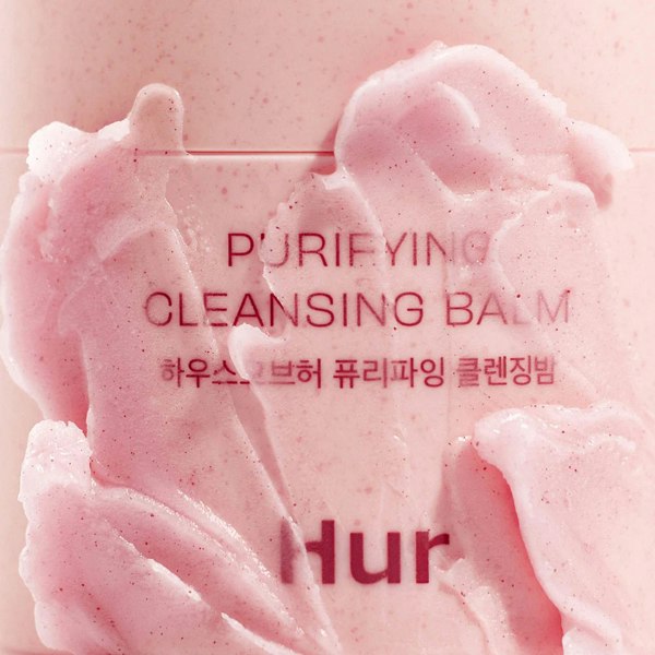 Fresh, lightweight sorbet texture of House of Hur Purifying Balm – Emulsifying makeup remover that leaves zero oily residue at Atelier De Glow UK.