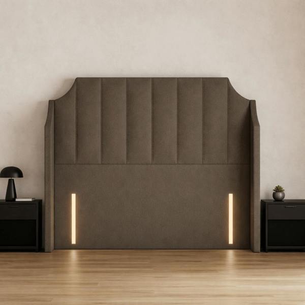 Great British Beds Winged Art Deco Headboard