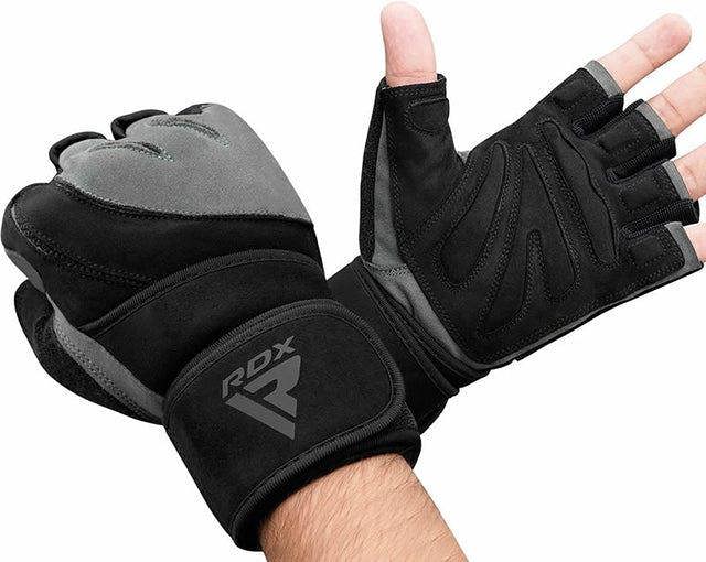RDX Sports GYM GLOVE MICRO GRAY/BLACK PLUS