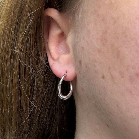 Reeves & Reeves Elipse Hoop Earrings