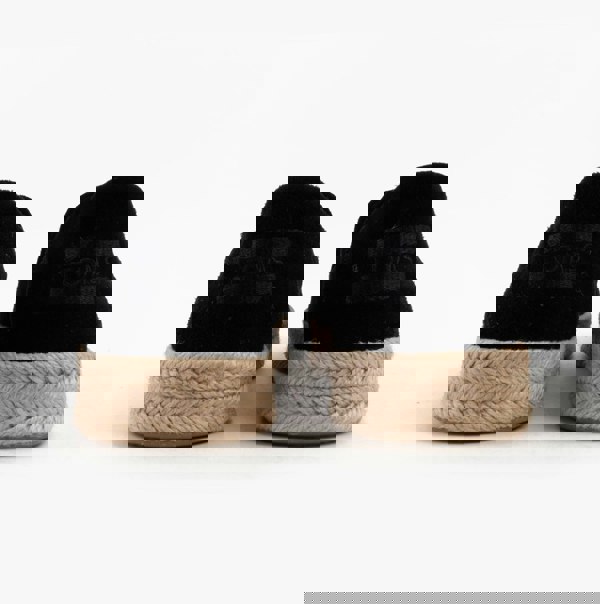 TOMS CAROLINA Womens Espadrille Black