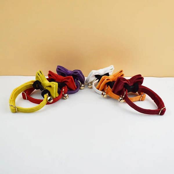 Anywags Anypet Cat Collar Cherry Red Small with Safety Buckle, Bell, and Durable Strap Stylish and Comfortable Pet Accessory
