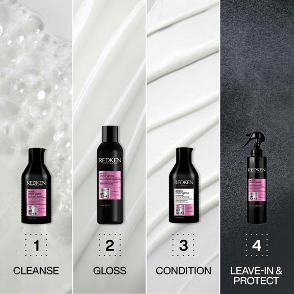 Redken Acidic Color Gloss Sulphate-Free Shampoo Glass-Like Shine for Colour Treated Hair 500ml - Additional 6