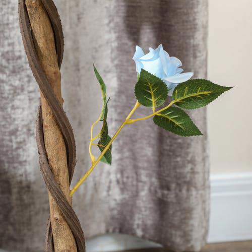 Dyzi 2pcs 90cm Artificial Rose potted Faux Tree Plant Garden Patio Décor