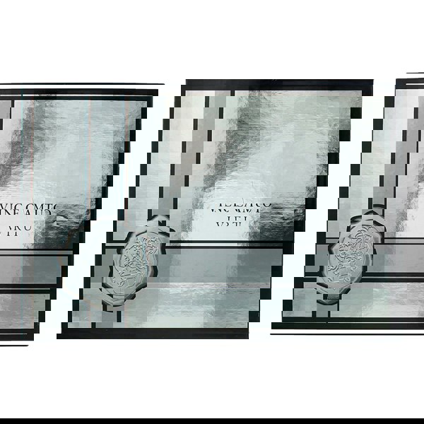 Vince Camuto Virtu 4 Piece Gift Set: Eau de Toilette 100ml - Aftershave Balm 90ml - Shower Gel 90ml - Eau de Toilette 15ml