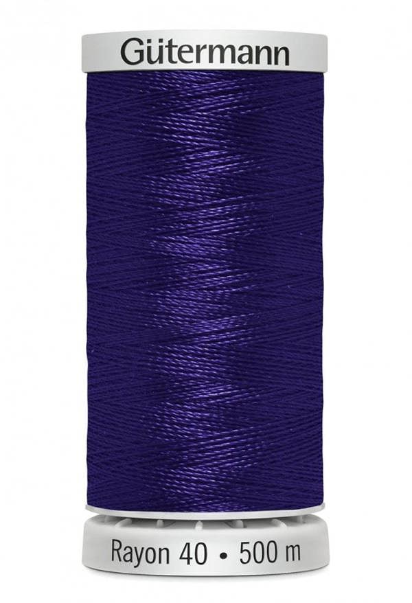 Gutermann No 40 Sulky Rayon Embroidery Thread 500m Rayon Thread Suitable For Embroidery