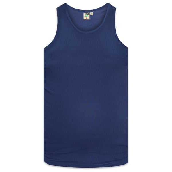 Duke Mens D555 Fabio Tank Top - Navy