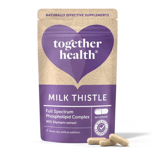 Together Health Milk Thistle Full Spectrum Food Supplement 60 capsules