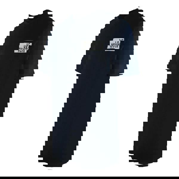 Moschino Love Moschino Block Logo Navy Blue T-Shirt