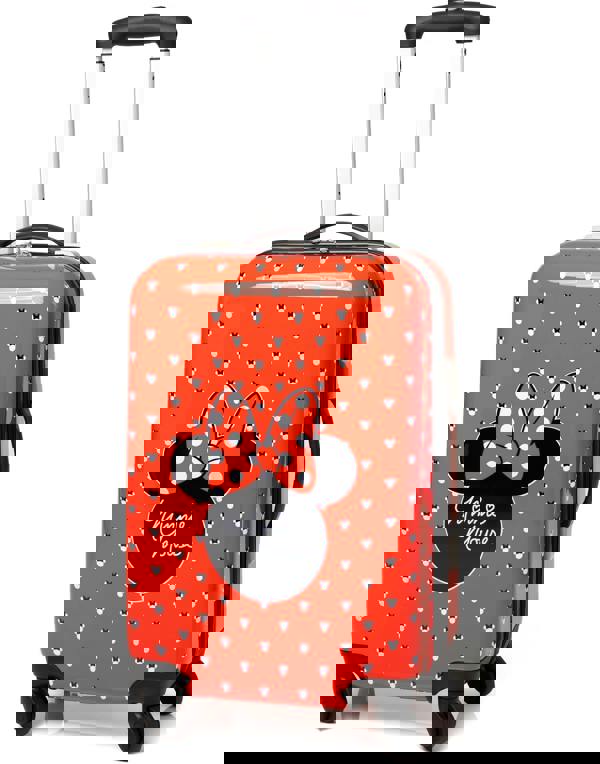 Disney Womens Red Minnie Mouse Small Suitcase