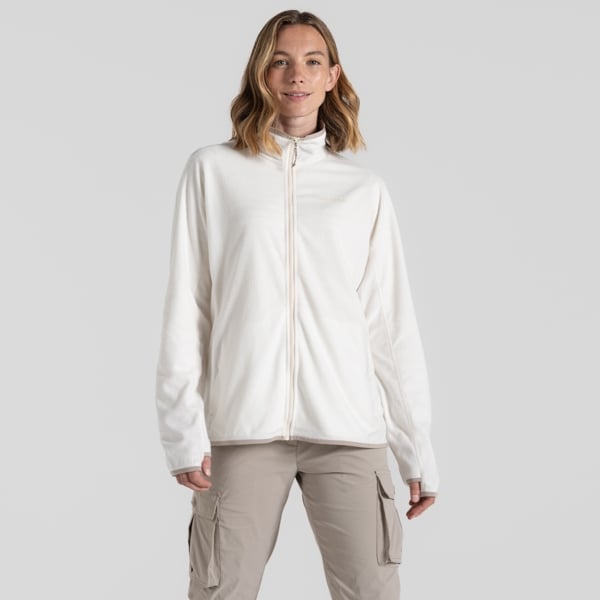 Craghoppers Women's Anya Nosilife Fleece Jacket - Sea Salt