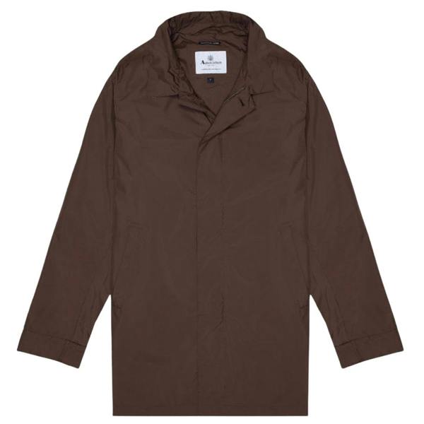 Aquascutum Active Active Packable Trench Brown Brown Jacket XL