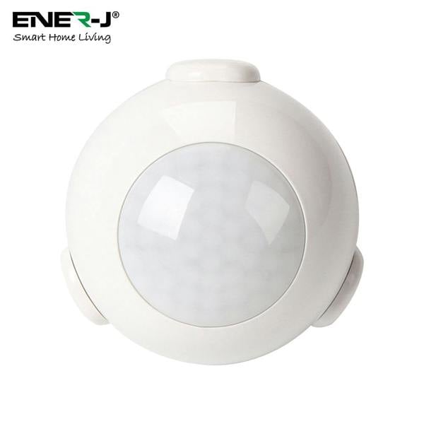 Smart home security system connected with WiFi motion sensors and mobile app