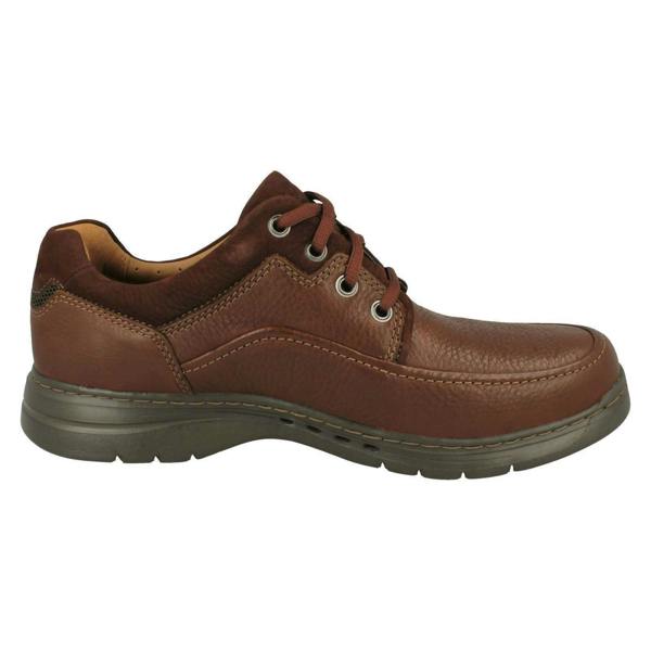 Clarks Mens Clarks Unstructured Lace Up Shoes Un Brawley Lace