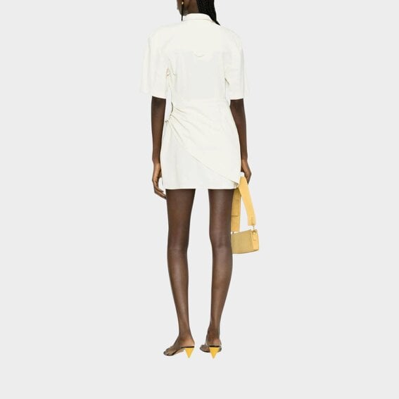 Jacquemus La Robe Camisa Ivory