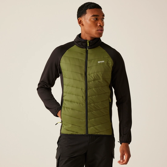 Regatta Mens Sacramento X 3 in 1 Jacket - Nephrite Green/Black