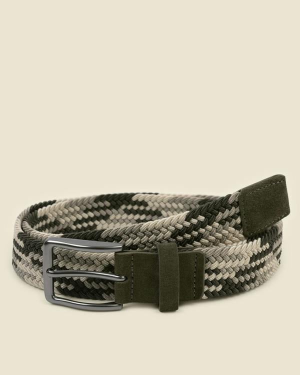 Larsson & Co Strömstare -  Multicoloured Woven Suede Belt