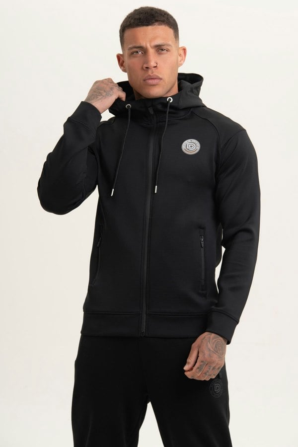 Discipline 365 Black Zip-Thru Hoodie