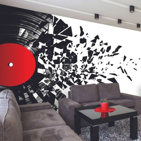 Origin Murals Smashed Vinyl Wall Mural