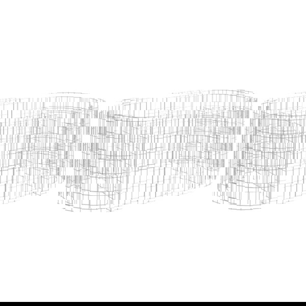 Berkfield Gabion Raised Bed Galvanised Iron 200x100x50 cm