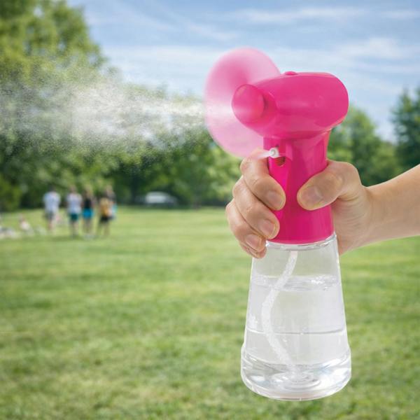 Dragodirect Handheld Water Mist Cooling Spray Fan Portable Pocket Fan
