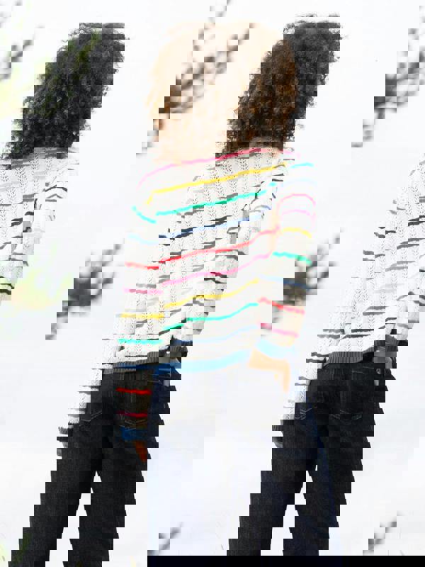 Kite Womens Organic Hermitage Knit Jumper Stripe