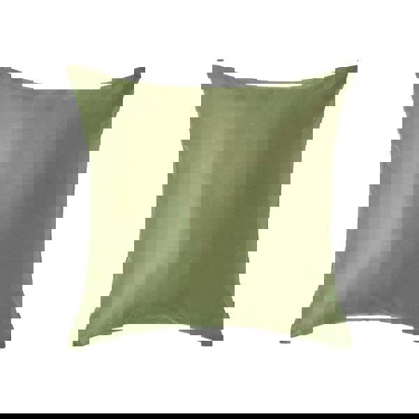 HOMESCAPES Organic 400 TC Egyptian Cotton Sateen Pillowcase, European Size