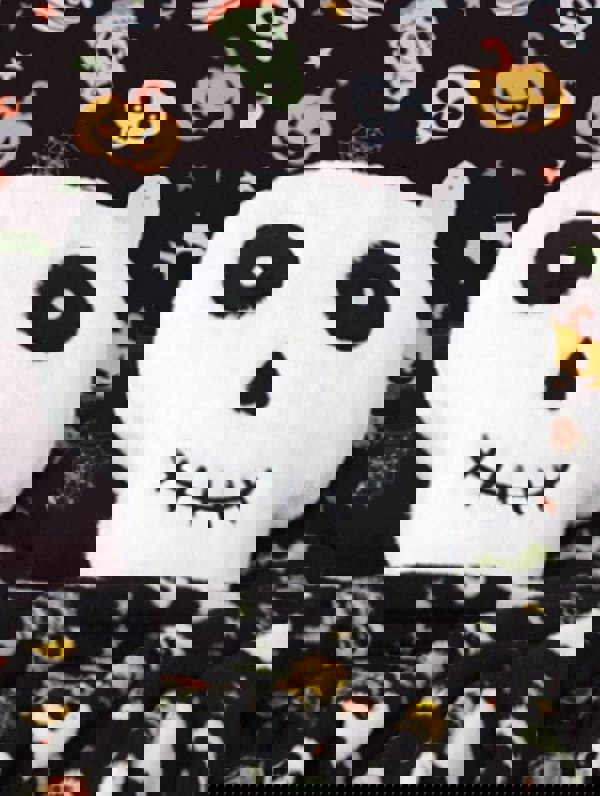 Smart Living Spooky Halloween Skull Cushion