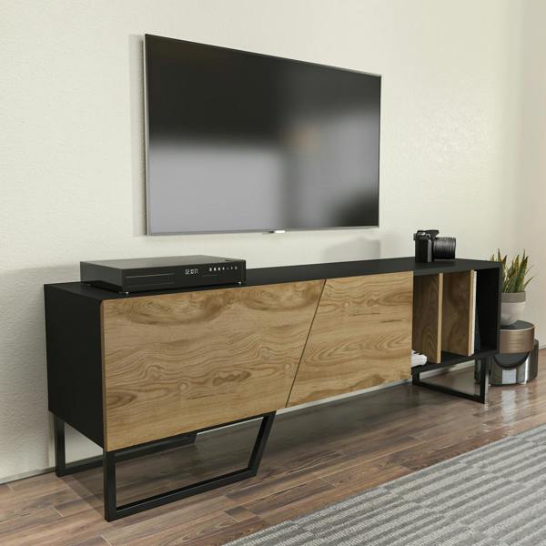 Decorotika Linossa Modern Tv Stand TV Cabinet for TV's up to 60"