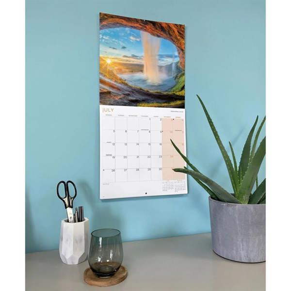 Most Beautiful Places On Earth Calendar 2027, Wall Calendars, Month To View, Travel, Gift