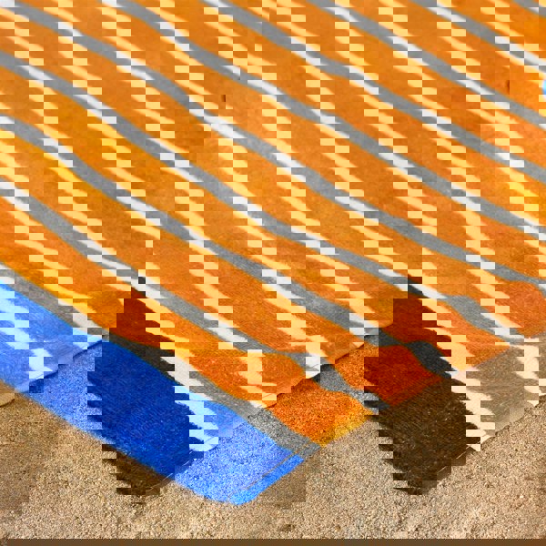 Catherine Lansfield Hot Dog Orange Beach Towel