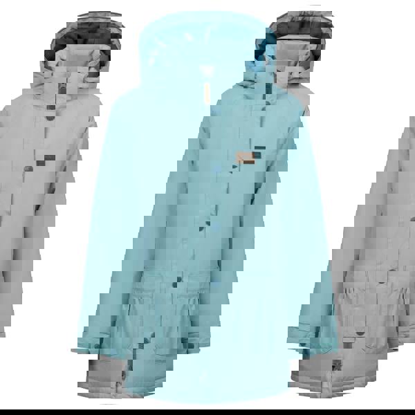 Trespass Girls Roselettie Raincoat - Light Teal