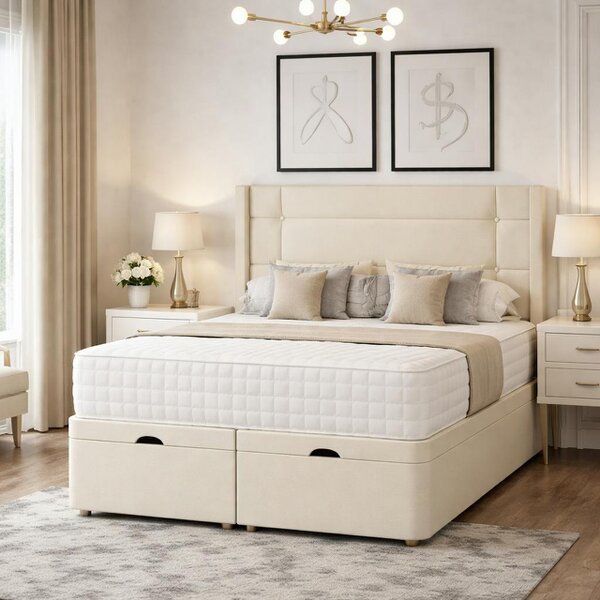 Great British Beds Dingley Winged Divan Ottoman Bed