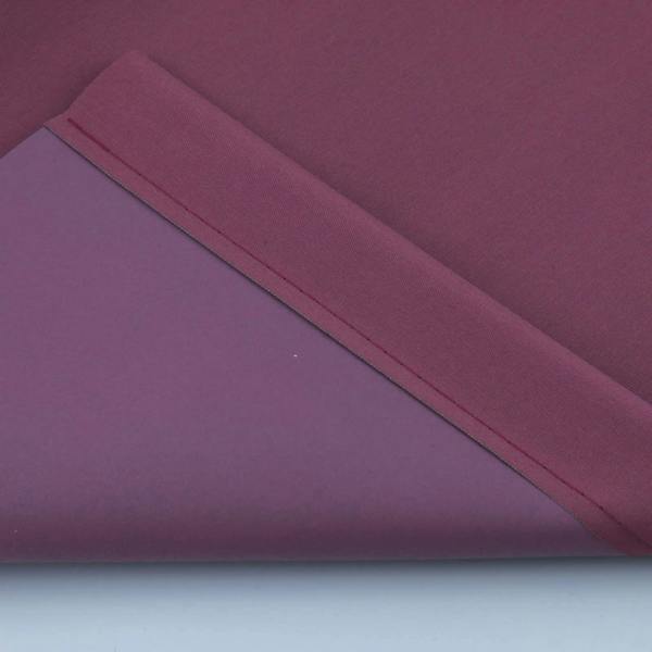 A.Unique Home Trimmable Blackout Roller Blind - 5FT - AUBERGINE - 150cm(W) x 170cm(L)