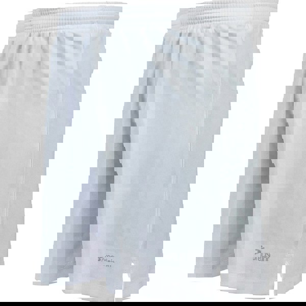 XL ADULT Elastic Lightweight Football Gym Training Shorts - Plain WHITE 42-44"