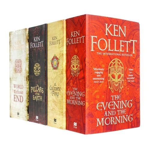 Macmillan Ken Follett The Kingsbridge Novels Stories Collection 4 Books Set