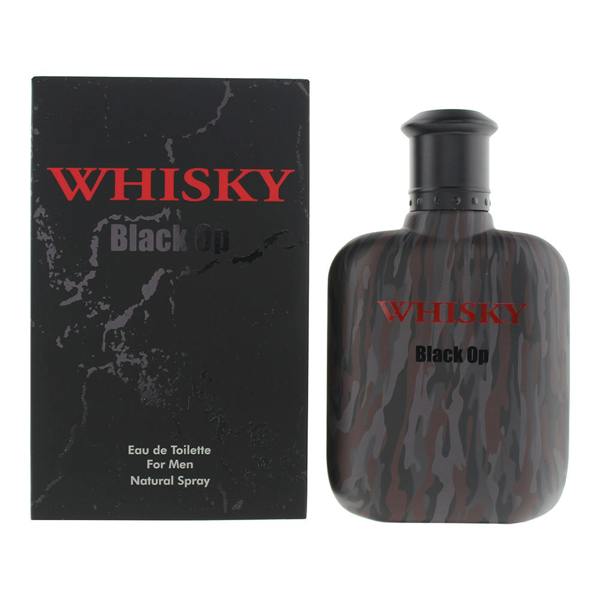Evaflor Whisky Black Op Mens Eau De Toilette 100ml Fragrance