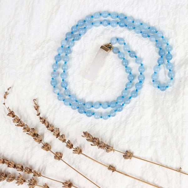 Myga Courage Mala Bead Necklace