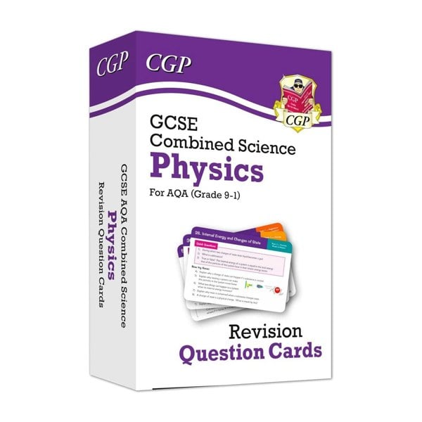 GCSE Combined Science: Physics AQA Revision Question Cards: superb for the 2024 and 2025 exams (CGP AQA GCSE Combined Science)