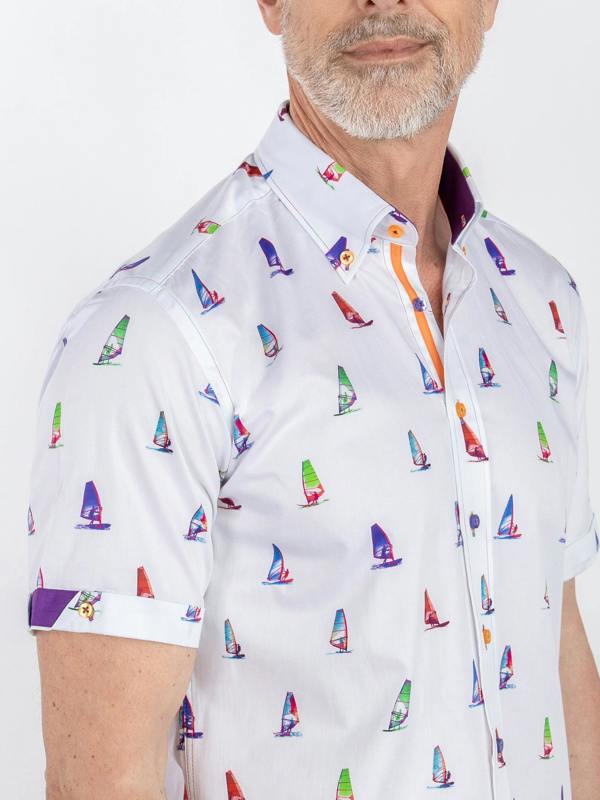 WINDSURF PRINTED SHORT SLEEVE - Claudio Lugli Shirts